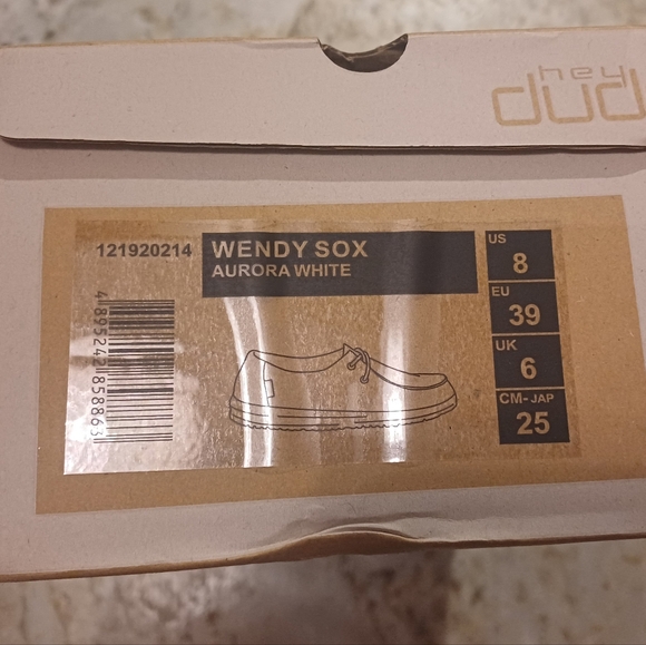 Hey Dude Wendy Aurora White Shoes - Picture 5 of 5